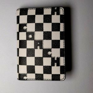 COACH LIMITED EDITION MENS CHECKERED CARD WALLET 🤘🏻